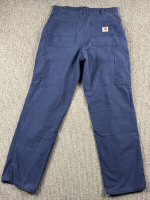 カーハート　30x32 VTG Carhartt Mens 30x32 Dugangaree Fit Pants Work Chino Flat