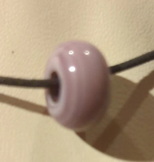 De colección Original Auténtico Trollbeads Lavanda Raro Murano Cuentas Principios de 2000 TR01 Foto 3 de 4