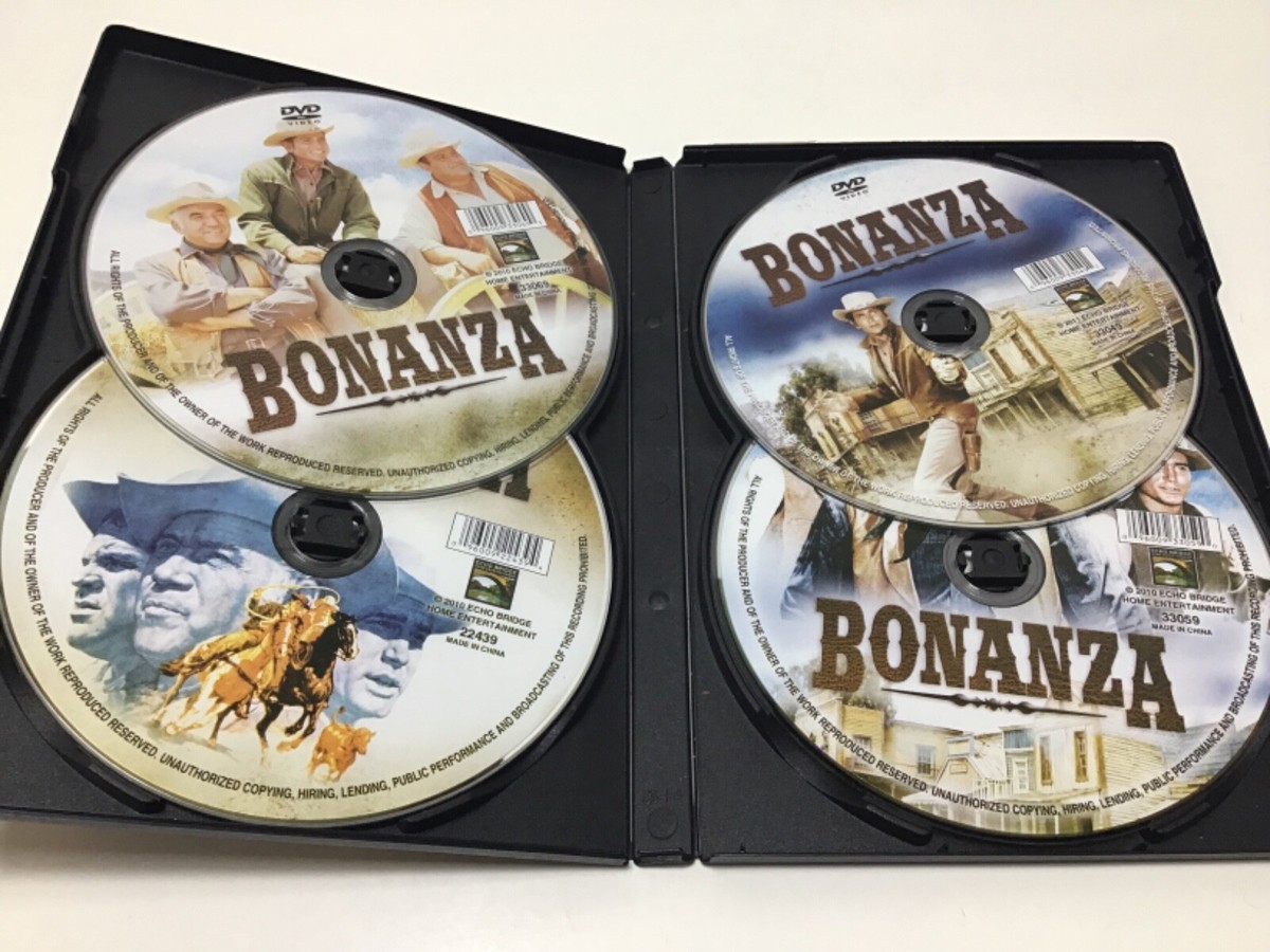 Bonanza TV Show Vol 1 - 31 Episodes 4 DVDs 1959-73 Longest