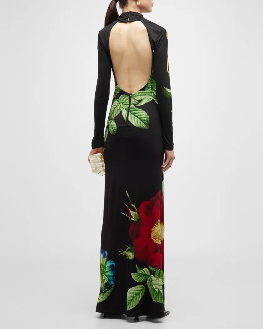 ALICE + OLIVIA DELORA FITTED LONG SLEEVE MAXI DRESS SIZE 4 NWOT | eBay ALICE + OLIVIA DELORA FITTED LONG SLEEVE MAXI DRESS SIZE 4 NWOT | eBay