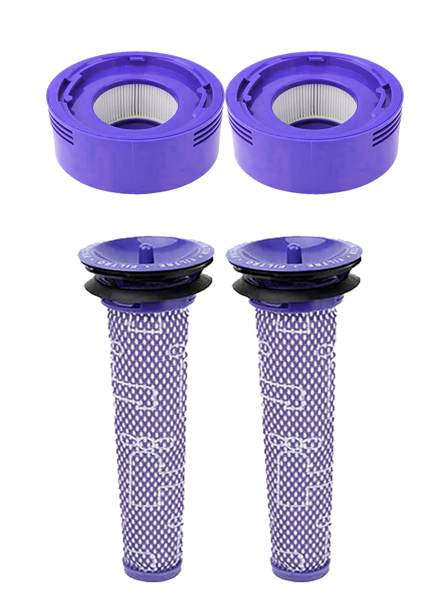 Kit De 3 Filtres HEPA Pour Dyson V8 – Compatible V8 Absolute, Animal, Etc. – Lavables Et Réutilisables – Avec Brosse De Nettoyage - 12