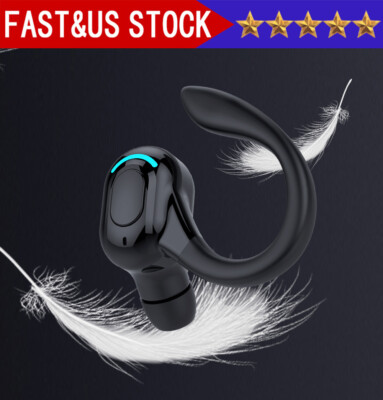 New Bluetooth 5.1 Headset Wireless Earbuds Earphones Stereo Headphones Ear Hook