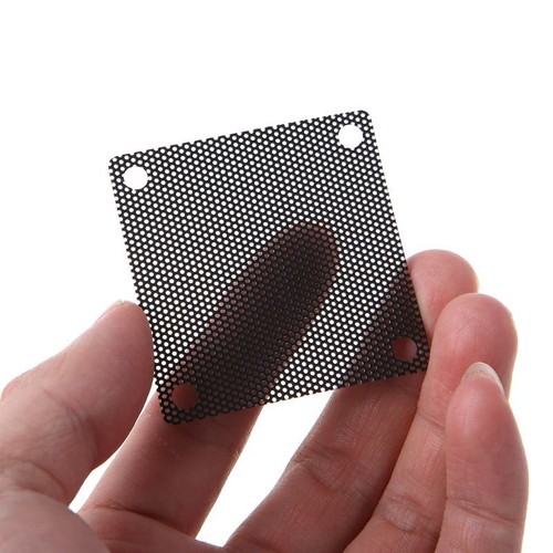 Cuttable Computer Dust Filter Mesh Black PC for Case Fan Cooler Dustproof Cover - Afbeelding 3 van 8