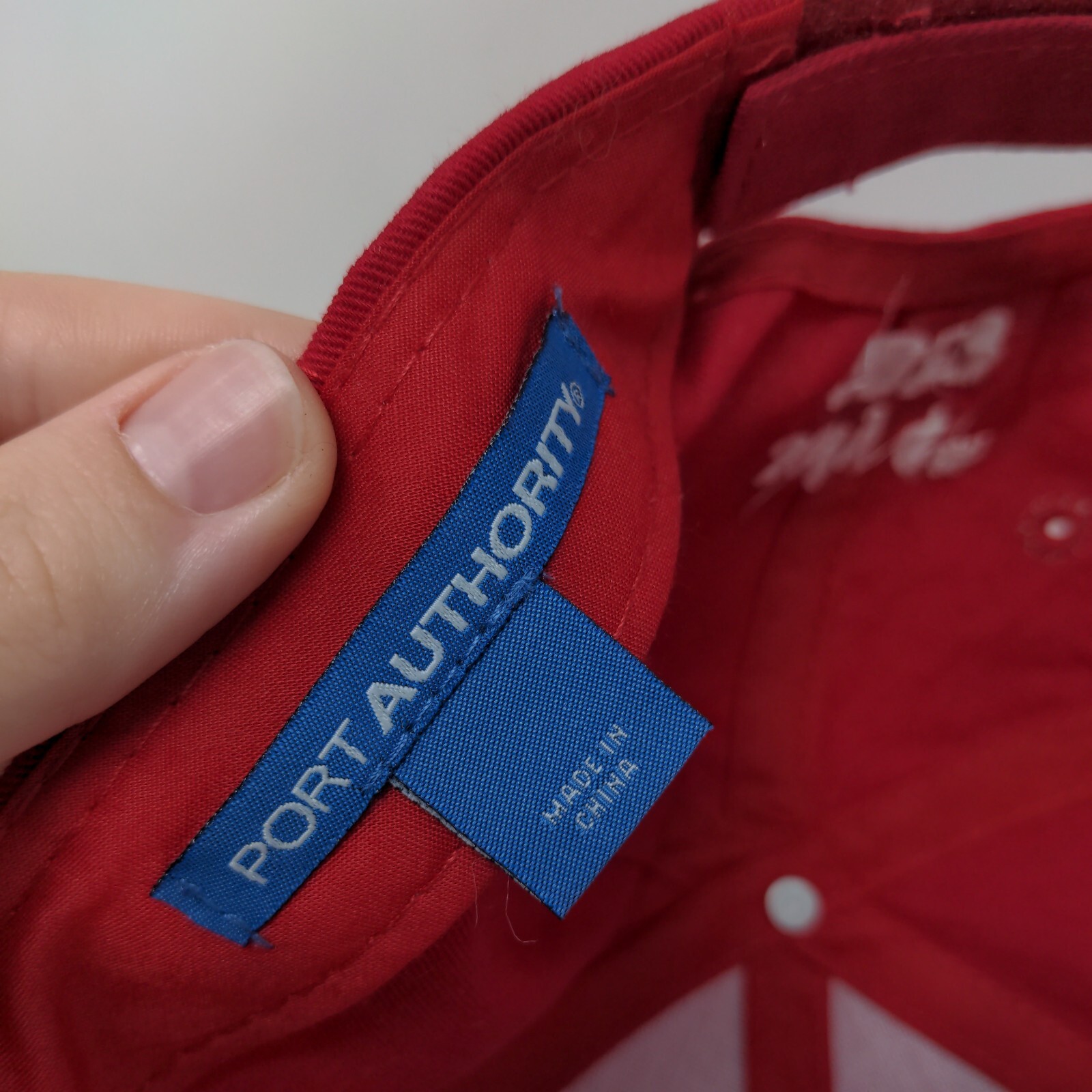 Summit Fire & Security Strapback Hat Red One Size… - image 7