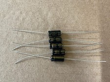 5pc Electrolytic Capacitor Axial 2000hr 105  RoHS 20uF 50V  6x13mm Supertech