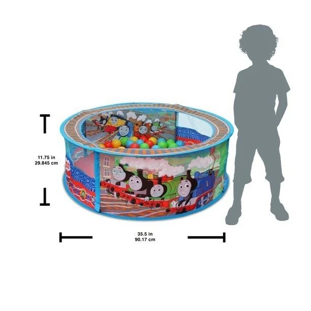 Barraca pop-up Thomas & Friends com 20 bolas de jogo - Imagem 3 de 4