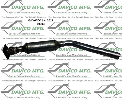 Catalytic Converter-Exact-Fit Davico 19393 - Picture 2 of 3