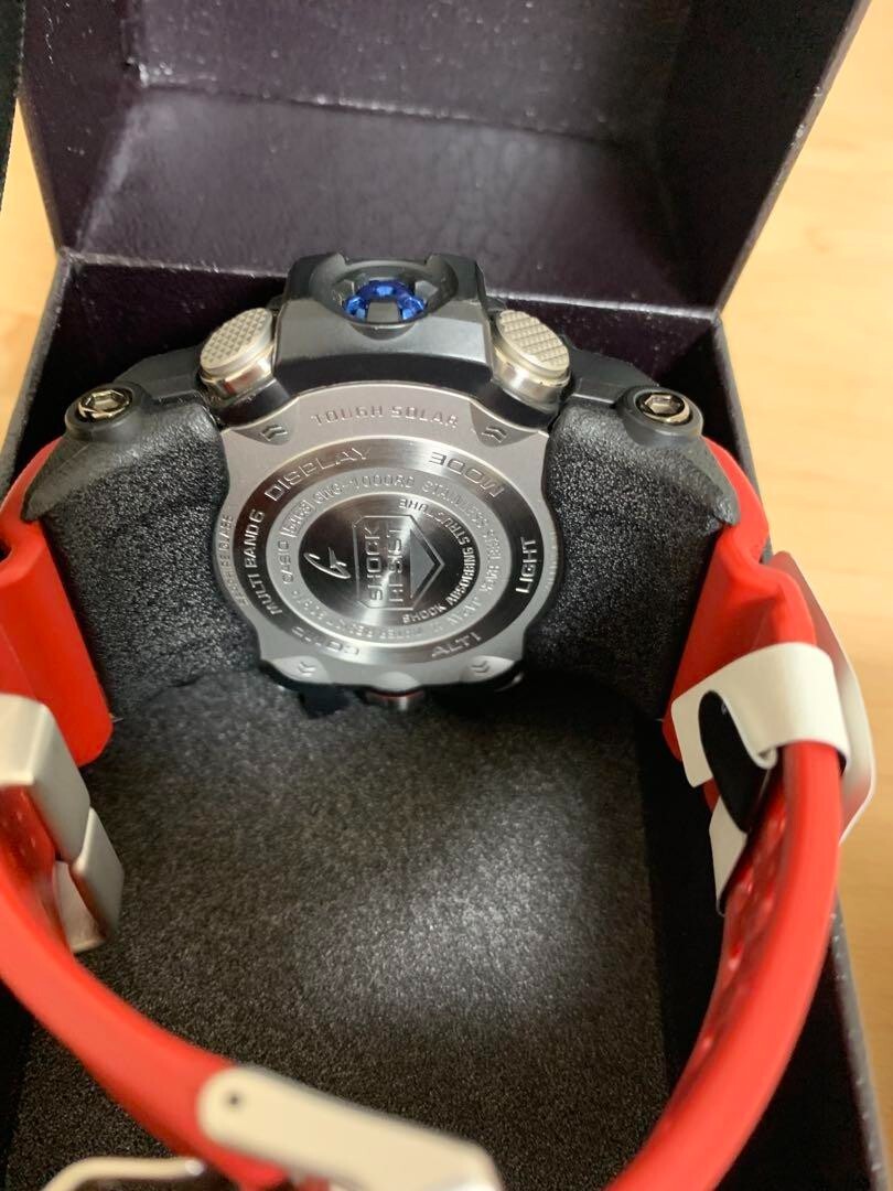Casio G-shock Master Of G-land GWG-1000RD-4AJF Rescue Red Casio G-shock Master Of G-land GWG-1000RD-4AJF Rescue Red
