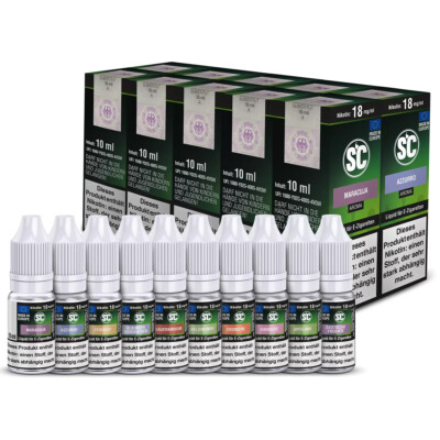 Fruit Probierbox 10x10ml Liquid by SC