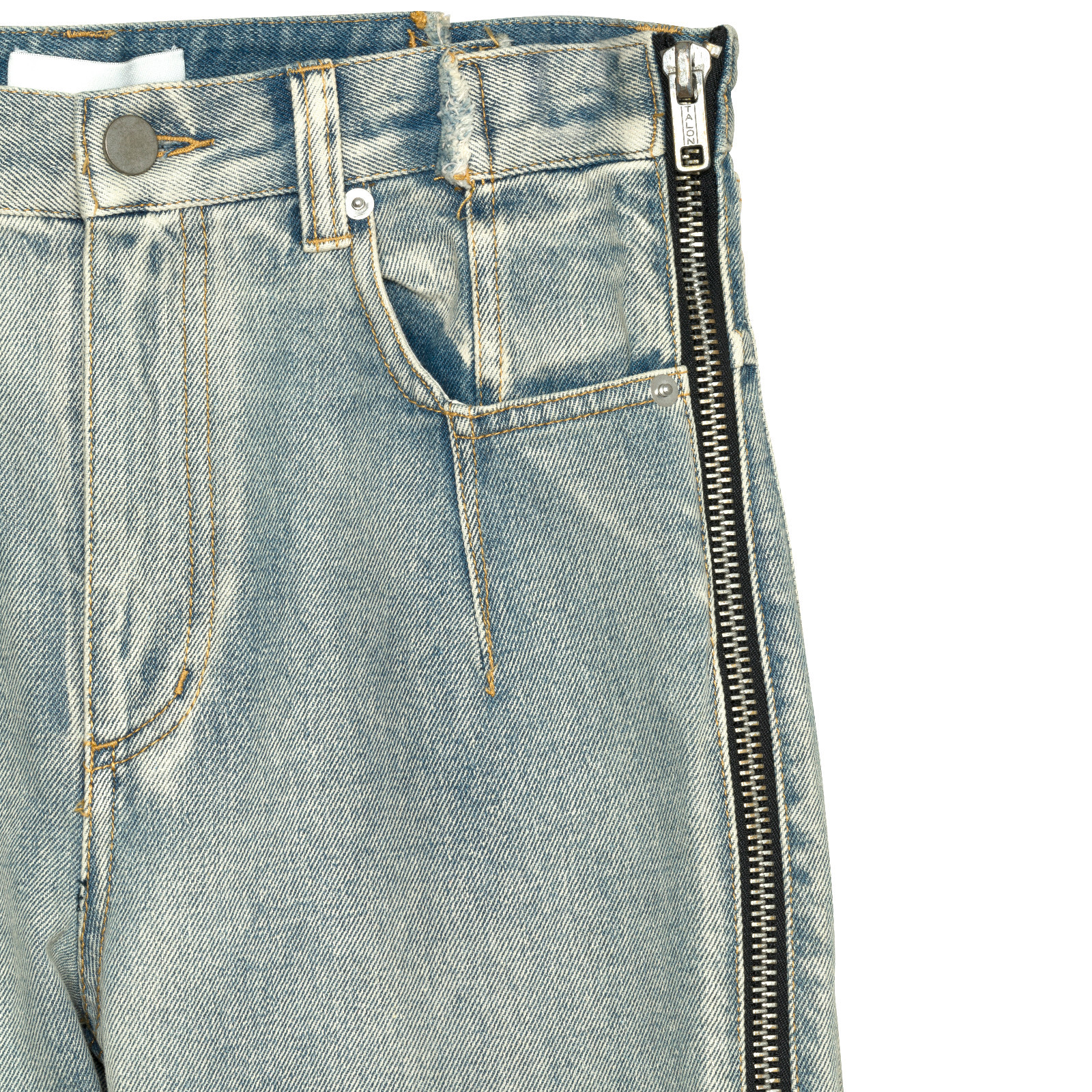 3.1 Phillip Lim (NYC) Washed Indigo, Denim, Full Zip [sold out] image 6