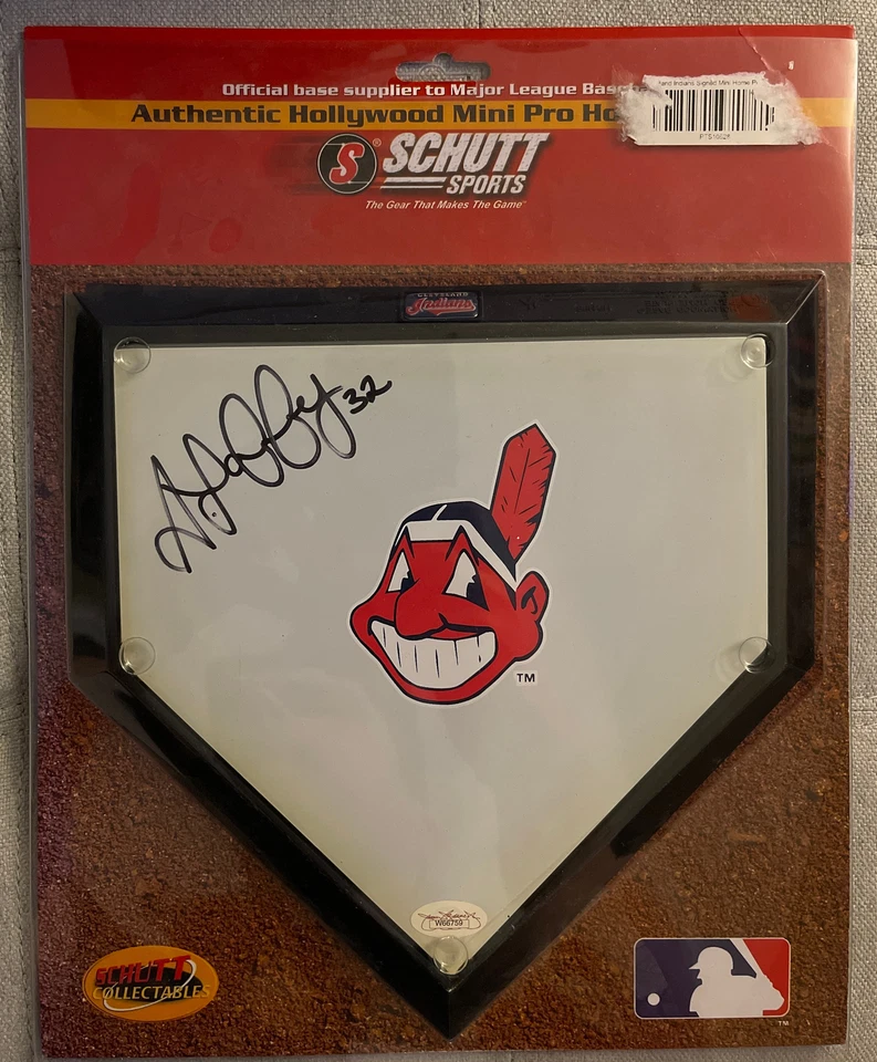 Aaron Laffey Autographed Home Plate JSA COA - New in Box! - Image 2 of 3