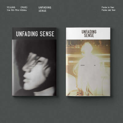 YESUNG SUPER JUNIOR 5th Mini Album [Unfading Sense] CD+Book+P.Card+Post+F.Poster