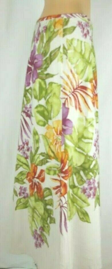 Talbots Petites Multi- Colored Flat Front Floral … - image 7