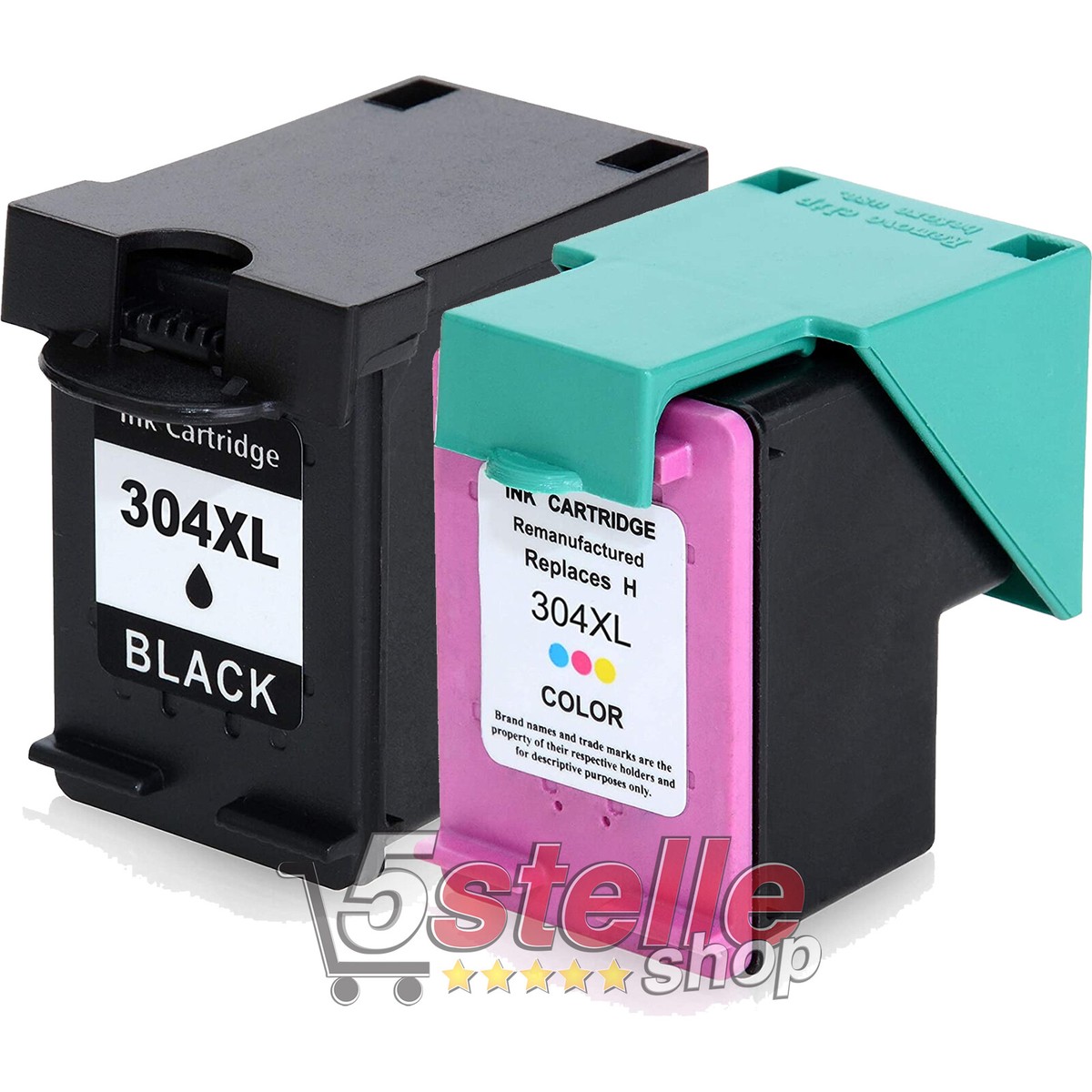 Multipack Cartucce HP 304 Nero e colore Combo pack 3JB05AE Multipack Cartucce HP 304 Nero e colore Combo pack 3JB05AE