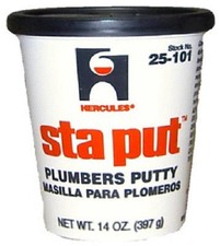  12 ea OATEY 25101 HERCULES 14OZ STA PUT PLUMBERS PUTTY
