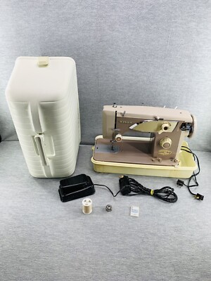vintage an・an no.38 ALCO J-A38 - VINTAGE Sewing Machine With Peddle & Case - FOR PART