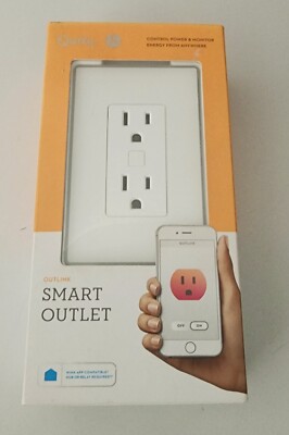 Outlink Smart Outlet POTLK-WH02 Control Power Monitor General Electric GE Quirky