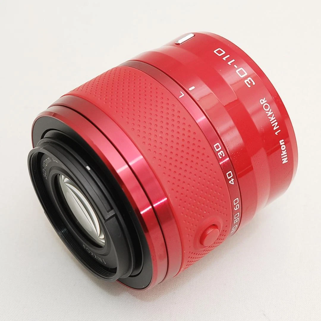 Excellent Nikon ZOOM Lens 1 Nikkor VR 30-110mm F38-56 Red USED
