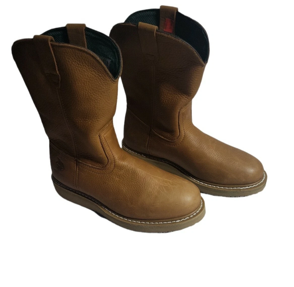 Georgia wellington wedge boots top
