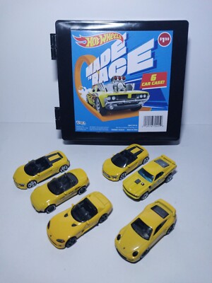 Lot Of 6 New Hot Wheels With Case Multi Pack Audi, Viper, Mustang,  Porsche, 