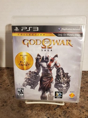 MINT! PS3 3D God of War Saga Complete CIB 2-Disc Collection 2012
