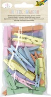 "Folia Holzklammern \"Pastell\" 3 GrößEn Sortiert 48 StüCk"