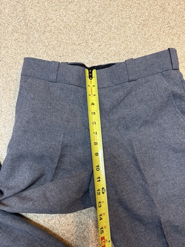 NWT VTG Tact Squad Men's Uniform Trousers Pant Gray Raw Hem Polyester Sz 33 Reg - Picture 7 of 9