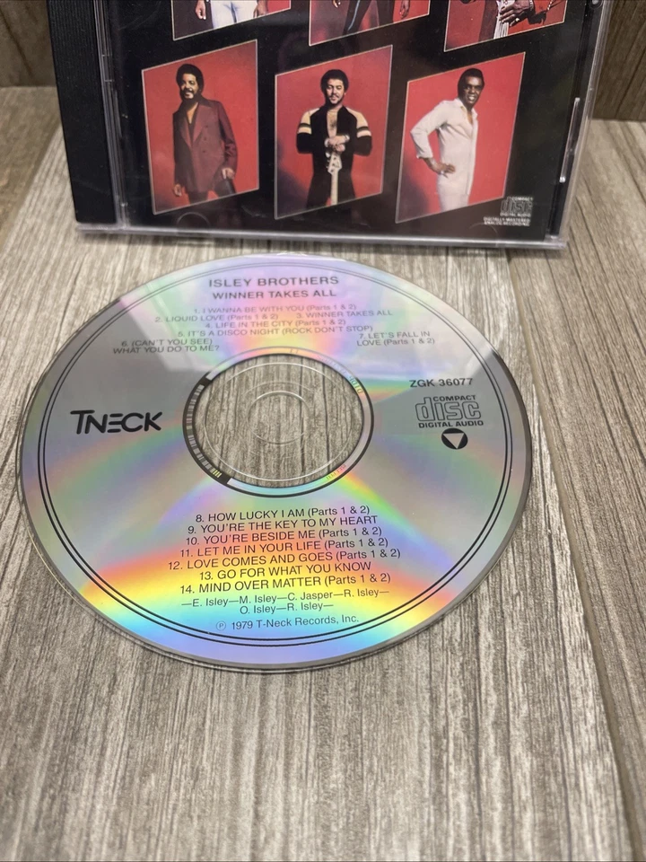 Winner Take All - компакт-диск Isley Brothers - Изображение 2 из 4
