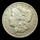 1901 O Morgan Silver Dollar 90% Silver US Coin
