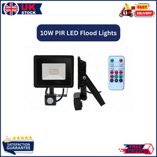 30W Security Lights Outdoor with Remote Control PIR Motion Sensor LED Floodlight