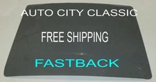1967 1968 Ford Mustang Fastback Back Glass Rear Smoke Grey Window