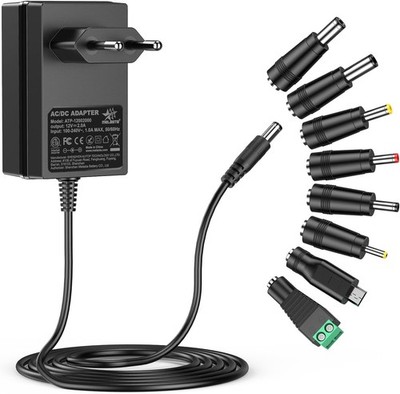 12V 2A Netzteil, DC 12V Adapter, Universal AC auf DC Netzteil Power Adapter |