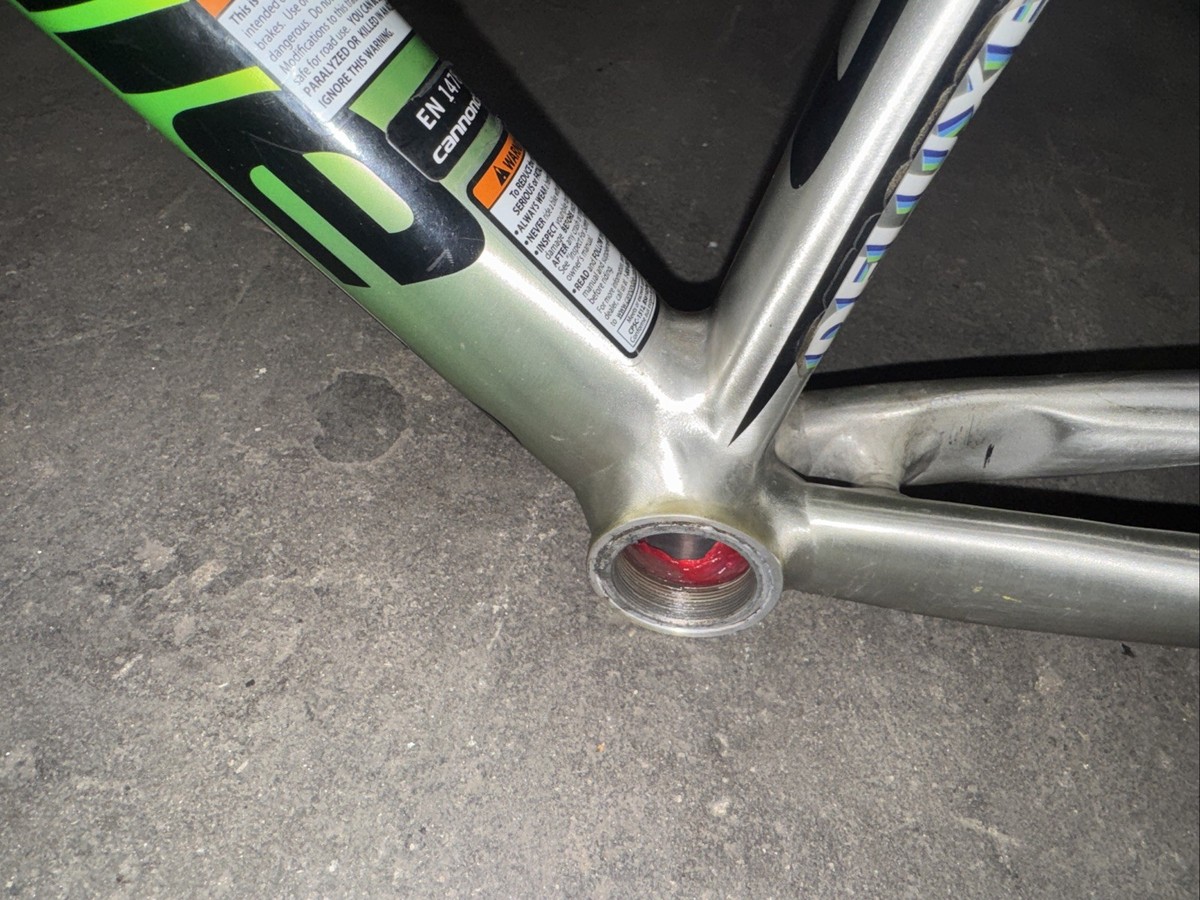 Cannondale CAAD10 Track 1 Bike 56 Fixed Gear Single-Speed FRAME | eBay