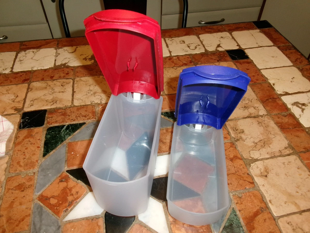 LOT DE 2 Boites Modulaires Tupperware Neuves Carrées 2,6 Litres X2 EUR