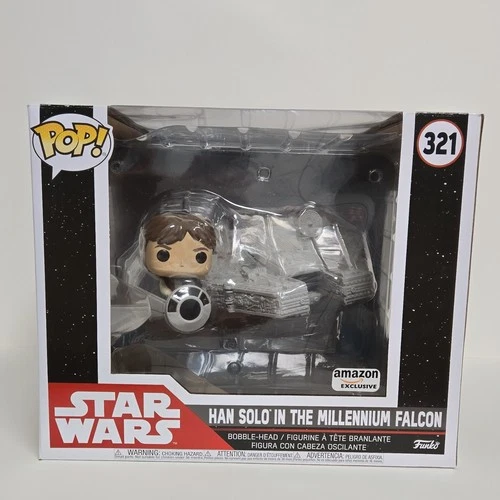 Funko Pop! Vinyl Star Wars Han Solo Millennium Falcon #321 Amazon Exclusive