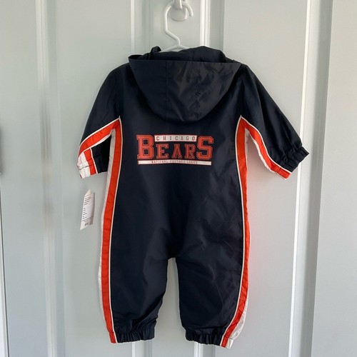 NWT NFL Kids Chicago Bears Hooded jumpsuit - Bild 3 von 5