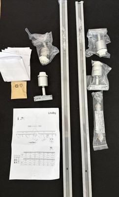 Lindby Linaro Stromschienenleuchte 4x E14 Schiene Phasen Stromschienenstrahler