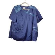 womens scrub star plus size top