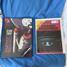 Star Trek 50 Artists 50 Years Hardcover Art Book + Zrób model Enterprise-D