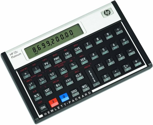 HP 12c Platinum Financiële Rekenmachine | bol