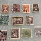 11 USED Small Czechoslovakia/CZ Stamps Lot, 1900-1965. Some are RARE. $1 Ships — photo 8