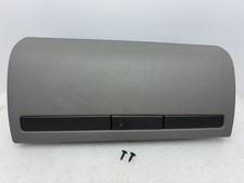 07-13 Silverado Sierra Dash Upper Glove Box Storage Compartment Door Gray Oem