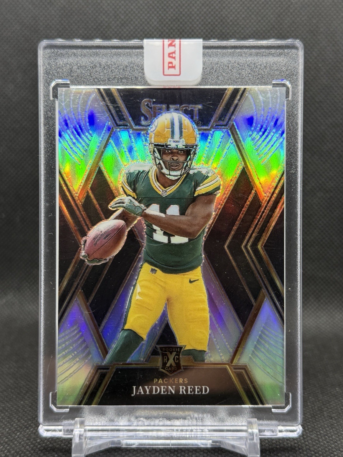 2022 Panini Select - 2023 XRC Jayden Reed #515 Silver Prizm (RC)