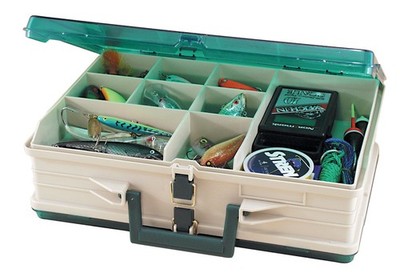 Plano XL Double Sided Satchel 111906 Doppelseitige Tackle Box Angelkoffer NEW
