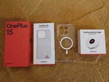 OnePlus 15 512GB Infinite Black UK Version - AIRVOOC Wireless and Extras