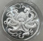 1 Oz Intaglio Mint 2023 Octopus Creatures Of The Deep Sea [1811]