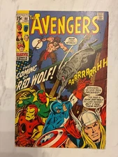 Avengers #80 1970 4.0 Grade The Coming of Red Wolf! (William Talltrees) Marvel