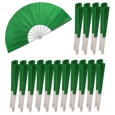 30PCS Large Handheld Rave Folding Fan for men/women,Foldable Decorative Fans,...