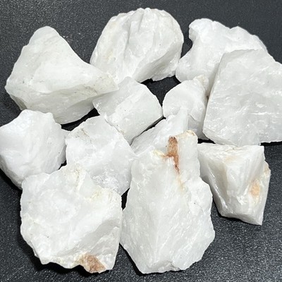 White Agate Crystal Rough Raw Stones (By The Piece or Pound) Wholesale