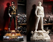 Michael 3D Printing Character Figure Unpainte...